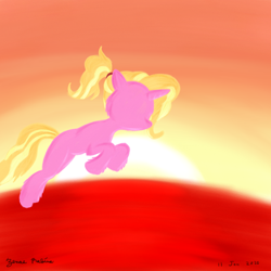 Size: 1000x1000 | Tagged: safe, artist:rockhoppr3, part of a set, luster dawn, pony, unicorn, dawn, female, mare, no face, solo
