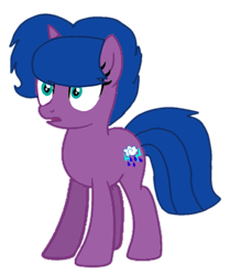 Size: 689x824 | Tagged: safe, alternate version, artist:徐詩珮, oc, oc:storm lightning, pony, unicorn, base used, female, magical lesbian spawn, mare, next generation, offspring, parent:spring rain, parent:tempest shadow, parents:springshadow, simple background, transparent background