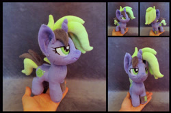 Size: 4543x2991 | Tagged: safe, artist:fireflytwinkletoes, oc, oc:plasma burst, pony, fallout equestria, chibi, fallout, female, irl, mare, photo, plushie, solo