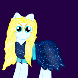 Size: 1000x1000 | Tagged: safe, artist:katya, oc, oc:sparkle light, pony, clothes, dress, solo