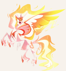 Size: 3133x3351 | Tagged: safe, artist:iheyyasyfox, daybreaker, pony, simple background, solo, unshorn fetlocks, white background