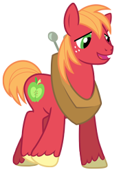 Size: 5106x7250 | Tagged: safe, artist:estories, big macintosh, pony, absurd resolution, simple background, solo, transparent background, vector