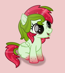 Size: 3000x3382 | Tagged: safe, artist:pilot231, oc, oc only, oc:watermelana, pegasus, pony, female, filly, freckles, gradient hooves, mare, movie accurate, solo, vector