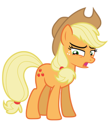 Size: 5928x6586 | Tagged: safe, artist:estories, derpibooru import, applejack, earth pony, pony, absurd resolution, simple background, solo, transparent background, vector