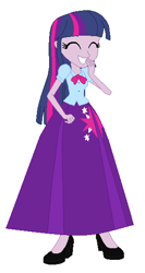 Size: 298x560 | Tagged: safe, artist:starman1999, twilight sparkle, twilight sparkle (alicorn), alicorn, equestria girls, alternate universe, clothes, long skirt, skirt