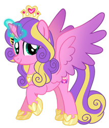 Size: 1384x1621 | Tagged: safe, artist:awoomarblesoda, princess skyla, alicorn, pony, magic, magic aura, older, simple background, solo, transparent background