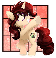 Size: 2809x2937 | Tagged: safe, artist:lazuli, artist:sugaryicecreammlp, oc, oc only, oc:speed paint, pony, unicorn, base used, female, glasses, high res, mare, solo