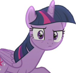 Size: 648x621 | Tagged: safe, artist:mysteriousshine, edit, edited screencap, screencap, twilight sparkle, twilight sparkle (alicorn), alicorn, pony, background removed, female, frown, mare, raised hoof, simple background, transparent background