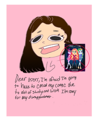 Size: 750x1000 | Tagged: safe, artist:snackcracklepop, comic:travel thru time, equestria girls, cancellation, steven universe