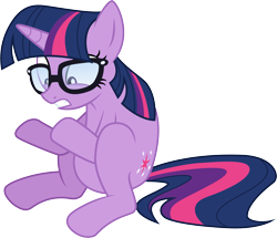 Size: 7131x6145 | Tagged: safe, artist:illumnious, sci-twi, twilight sparkle, pony, unicorn, better together, equestria girls, spring breakdown, .ai available, absurd resolution, equestria girls ponified, female, glasses, mare, simple background, sitting, solo, transparent background, unicorn sci-twi, vector