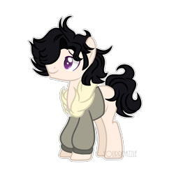 Size: 1024x1028 | Tagged: safe, artist:yourrdazzle, oc, oc:vincent, earth pony, pony, base used, bomber jacket, clothes, jacket, male, simple background, solo, stallion, transparent background