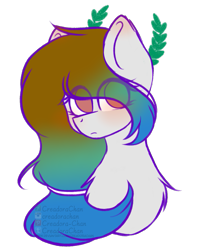 Size: 1003x1273 | Tagged: safe, artist:creadorachan, oc, oc:shiny melody, pony, female