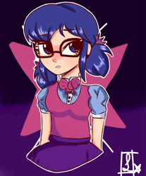 Size: 846x1024 | Tagged: artist needed, source needed, useless source url, safe, sci-twi, twilight sparkle, human, equestria girls, female, human coloration, humanized, miraculous ladybug, solo