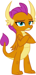 Size: 5747x11999 | Tagged: safe, artist:memnoch, smolder, dragon, dragoness, female, looking at you, simple background, solo, transparent background, vector, wings