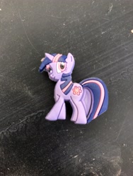 Size: 3024x4032 | Tagged: safe, photographer:undeadponysoldier, twilight sparkle, unicorn twilight, pony, unicorn, charm, female, good luck charm, mare, photo, solo