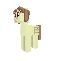 Size: 200x200 | Tagged: safe, artist:abdulov, oc, oc:tailcoatl, pegasus, pony, minecraft, minecraft block, simple background, solo, transparent background