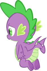 Size: 3926x5946 | Tagged: safe, artist:memnoch, spike, dragon, male, simple background, solo, transparent background, vector, winged spike