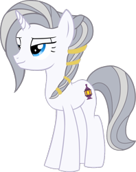 Size: 752x950 | Tagged: safe, artist:warszak, oc, oc:evestar, pony, unicorn, elegant, female, mare, parent:evenlight, simple background, solo, tall, transparent background, vector