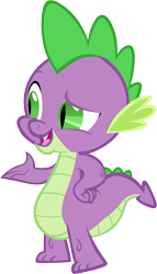 Size: 3375x5880 | Tagged: safe, artist:memnoch, spike, dragon, male, simple background, solo, transparent background, vector