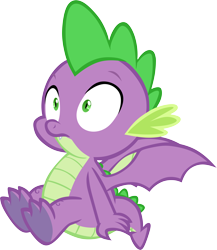 Size: 5210x6001 | Tagged: safe, artist:memnoch, spike, dragon, claws, male, simple background, solo, transparent background, underfoot, vector, winged spike