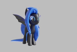 Size: 1080x720 | Tagged: safe, oc, oc:acelina, bat pony, pony creator, 3d, bat wings, blender, female, mare, ponylumen, thestral, wings