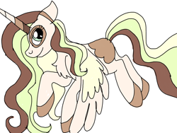 Size: 1024x768 | Tagged: safe, artist:kurosawakuro, oc, alicorn, pony, alicorn oc, digital art, solo, style emulation