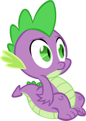 Size: 4207x5889 | Tagged: safe, artist:memnoch, spike, dragon, male, simple background, solo, transparent background, vector