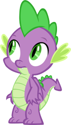 Size: 3408x6001 | Tagged: safe, artist:memnoch, spike, dragon, male, simple background, solo, transparent background, vector