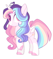 Size: 1829x2048 | Tagged: safe, artist:nightmarye, oc, oc:celestial moon, alicorn, pony, base used, female, magical lesbian spawn, mare, offspring, parent:rainbow dash, parent:twilight sparkle, parents:twidash, simple background, solo, transparent background