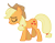 Size: 8683x6750 | Tagged: safe, artist:estories, applejack, earth pony, pony, absurd resolution, eyes closed, sad, simple background, solo, transparent background, vector