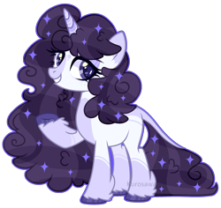 Size: 2496x2358 | Tagged: safe, artist:kurosawakuro, artist:lazuli, oc, pony, unicorn, base used, female, high res, mare, simple background, solo, transparent background