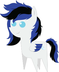 Size: 5188x6274 | Tagged: safe, artist:cosmiceclipsed, derpibooru exclusive, oc, oc only, oc:black ice, pegasus, pony, cutie mark, female, mare, pegasus oc, pointy ponies, simple background, solo, transparent background, wings