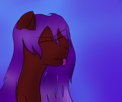 Size: 2400x2000 | Tagged: safe, artist:staziroch, oc, oc only, oc:aydee, pegasus, pony, smiling, tongue out