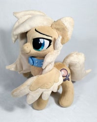 Size: 1287x1629 | Tagged: safe, artist:doctorkoda, oc, oc only, oc:mirta whoowlms, pegasus, pony, female, irl, mare, photo, plushie, solo