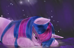 Size: 1024x667 | Tagged: safe, artist:empress-twilight, twilight sparkle, pony, sad, trace