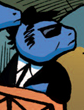 Size: 84x110 | Tagged: safe, idw, pony, spoiler:comic, blues brothers, cropped, elwood (idw), elwood j. blues, jake (idw), jake blues, picture for breezies, ponified