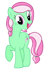 Size: 1168x1736 | Tagged: safe, minty, pony, sundae sundae sundae, spoiler:interseason shorts, redesign, simple background, white background