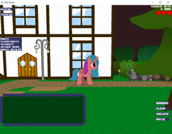 Size: 1024x798 | Tagged: safe, oc, oc:super zap, fan game, game, mmo, plat world, solo