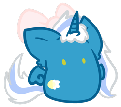 Size: 948x843 | Tagged: safe, artist:floomyleedgywoomy, oc, oc only, oc:fleurbelle, alicorn, pony, bean, bow, golden eyes, hair bow, simple background, solo, transparent background