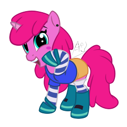 Size: 1202x1202 | Tagged: safe, artist:age3rcm, pony, unicorn, any malu, brazil, female, mare, ponified, rule 85, show accurate, simple background, solo, transparent background, vector