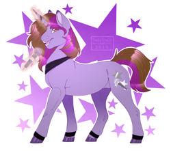 Size: 1024x906 | Tagged: safe, artist:sadelinav, oc, oc:symphony diamond, pony, unicorn, female, mare, solo