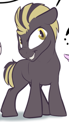 Size: 463x813 | Tagged: safe, artist:amazin-a, oc, oc:rugby chase, pony, blank flank, bully, colt, male, mohawk