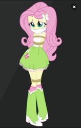 Size: 720x1139 | Tagged: safe, artist:songokussjsannin8000, fluttershy, equestria girls, bondage, bound and gagged, cloth gag, gag, rope, rope bondage, tied up