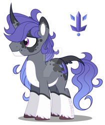 Size: 818x976 | Tagged: safe, artist:eyesorefortheblind, oc, oc:crystal cluster, alicorn, pony, umbrum, base used, simple background, solo, transparent background