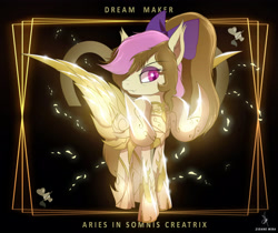 Size: 3840x3232 | Tagged: safe, artist:zidanemina, oc, oc:dream maker, bat pony, pony, armor, black background, crossover, gold armor, high res, saint seiya, simple background, solo, zodiac