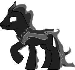 Size: 1653x1539 | Tagged: safe, artist:sketchmcreations, pony of shadows, unicorn, cute, male, raised hoof, shadorable, simple background, stallion, transparent background, vector