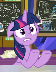 Size: 651x836 | Tagged: safe, screencap, twilight sparkle, twilight sparkle (alicorn), alicorn, sparkle's seven, cropped, floppy ears, solo