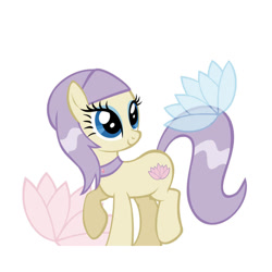 Size: 480x480 | Tagged: safe, aloe, lotus blossom, vera, earth pony, pony, flower, not rarity, spa pony