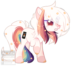 Size: 2500x2304 | Tagged: safe, artist:lazuli, artist:manella-art, oc, oc:ayaka, earth pony, pony, alternate design, base used, eye clipping through hair, female, mare, ponified, simple background, solo, species swap, transparent background