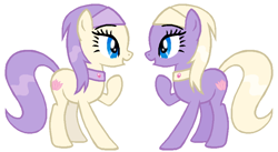 Size: 850x467 | Tagged: safe, artist:durpy, vera, earth pony, pony, frou frou, frou sisters, recolor, spa pony, twins